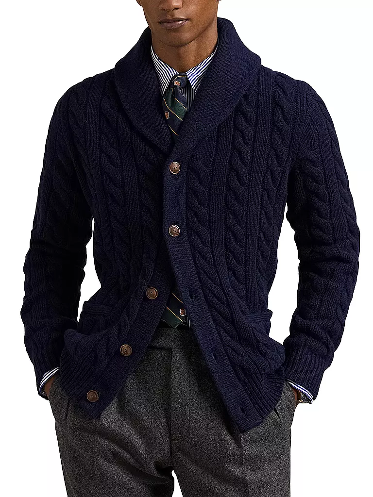 POLO RALPH LAUREN | Strickjacke | dunkelblau