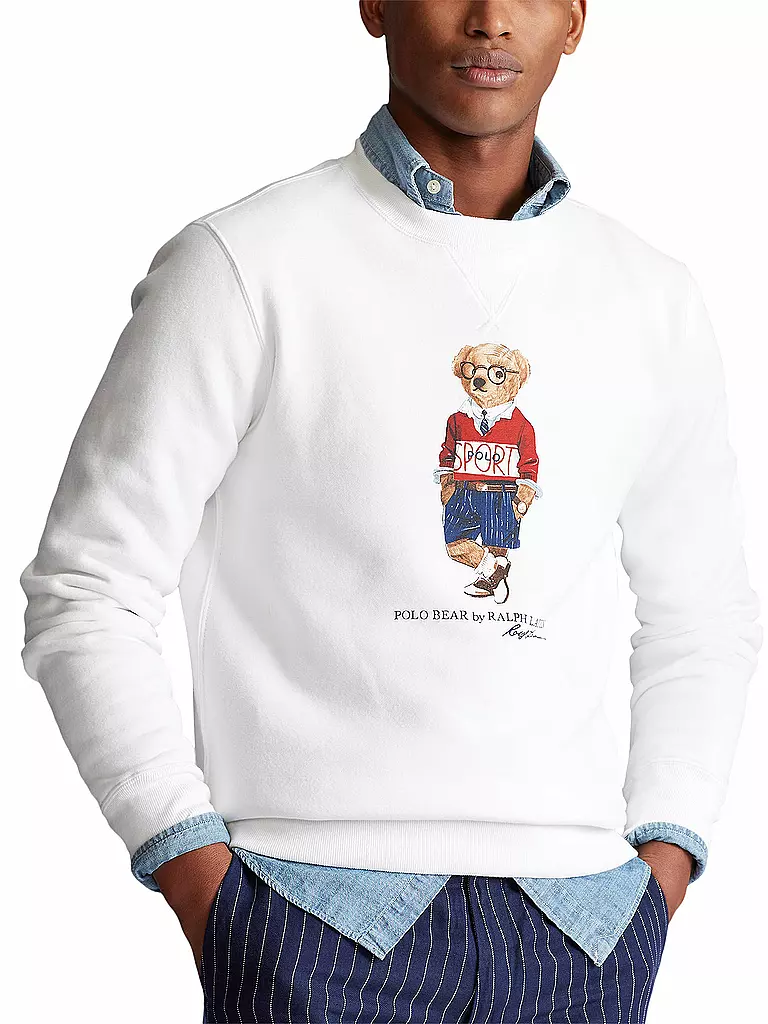 POLO RALPH LAUREN | Sweater  | weiß