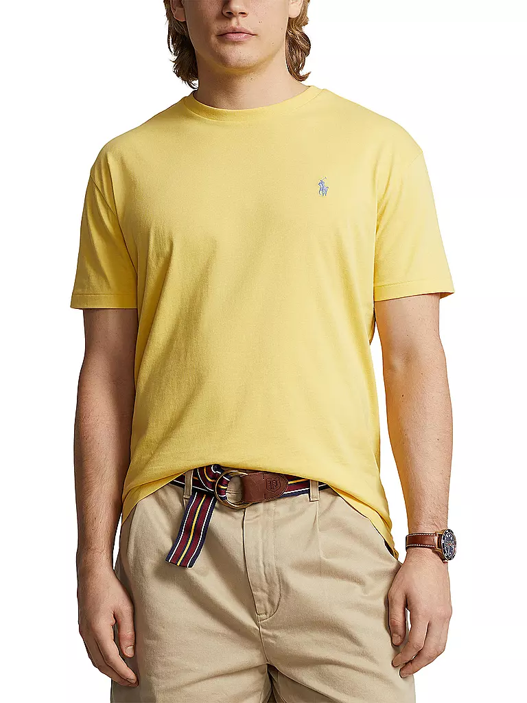 POLO RALPH LAUREN | T-Shirt Custom Slim Fit | hellblau