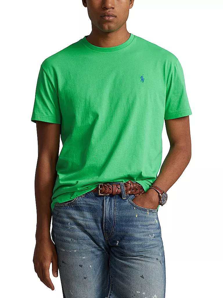 POLO RALPH LAUREN | T-Shirt Custom Slim Fit | hellblau