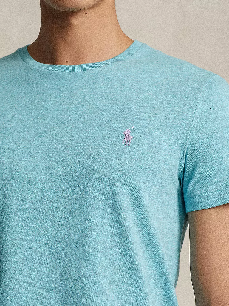 POLO RALPH LAUREN | T-Shirt Custom Slim Fit | türkis