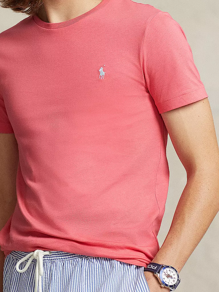 POLO RALPH LAUREN | T-Shirt Custom Slim Fit | hellblau