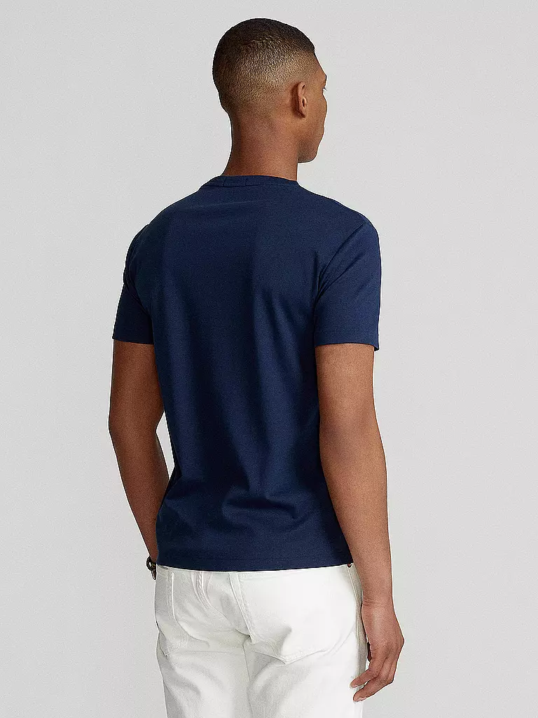 POLO RALPH LAUREN | T-Shirt Custom Slim Fit | blau