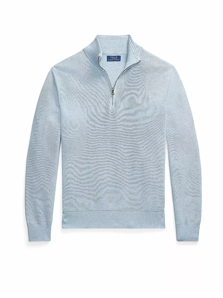 POLO RALPH LAUREN | Troyer Pullover  | hellblau