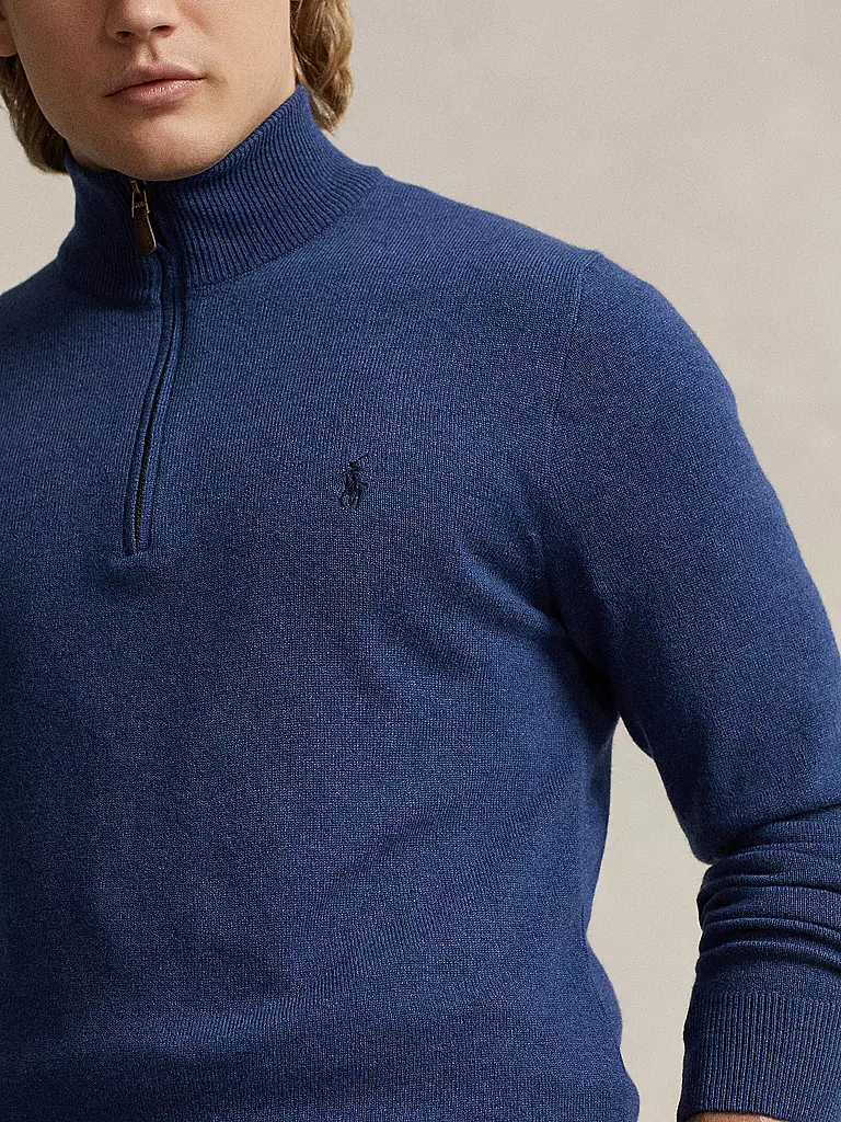 POLO RALPH LAUREN | Troyer Pullover Regular Fit | blau