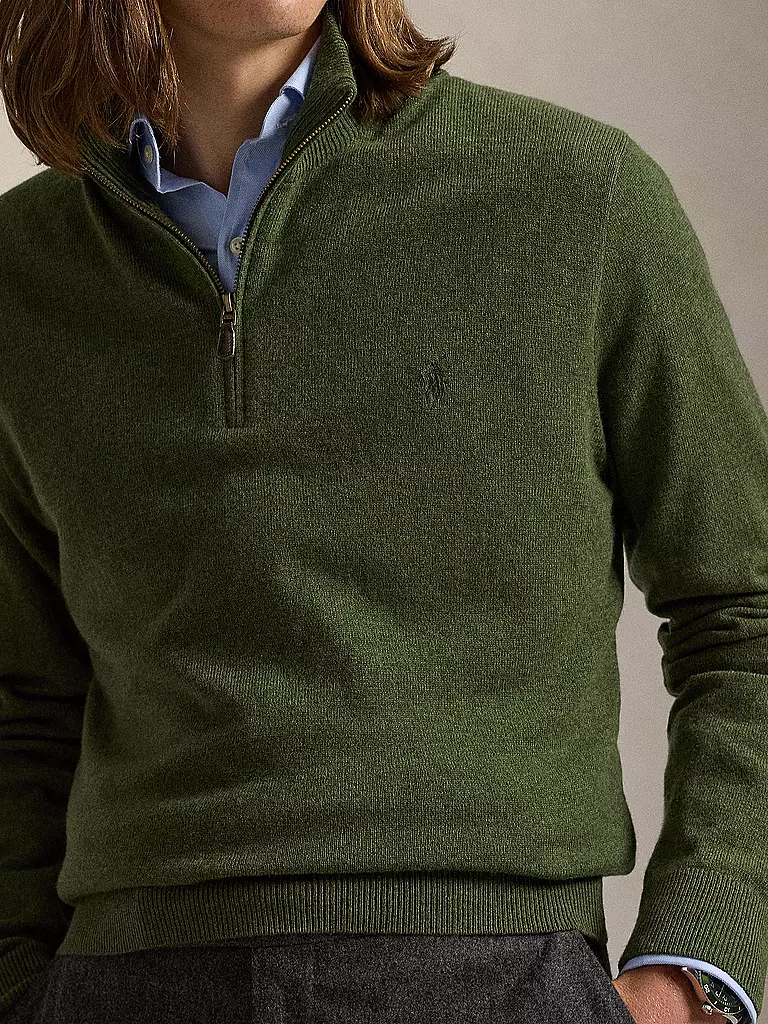 POLO RALPH LAUREN | Troyer Pullover Regular Fit | camel