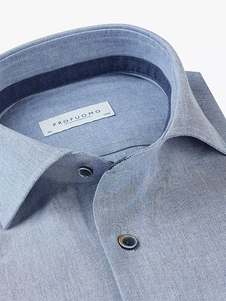 PROFUOMO | Hemd Slim Fit  | blau