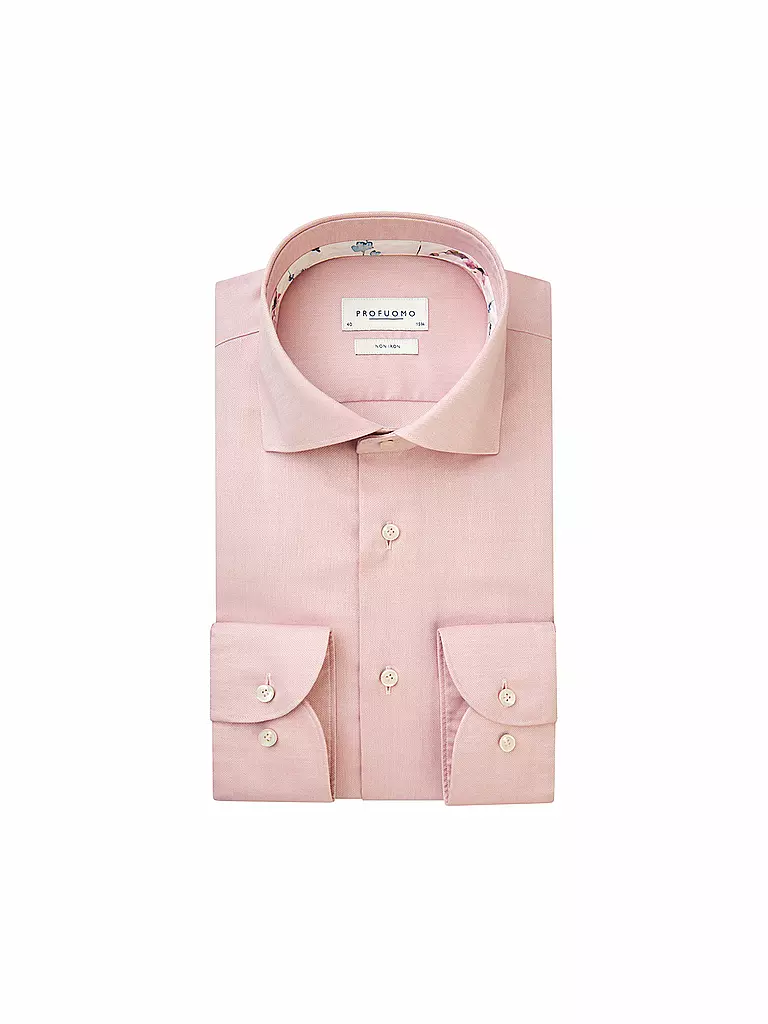 PROFUOMO | Hemd Slim Fit | rosa