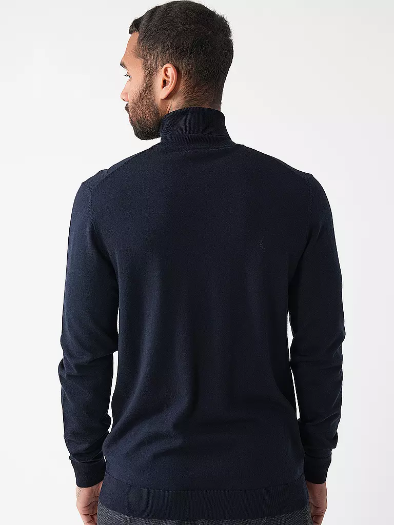 PROFUOMO | Rollkragenpullover  | dunkelblau