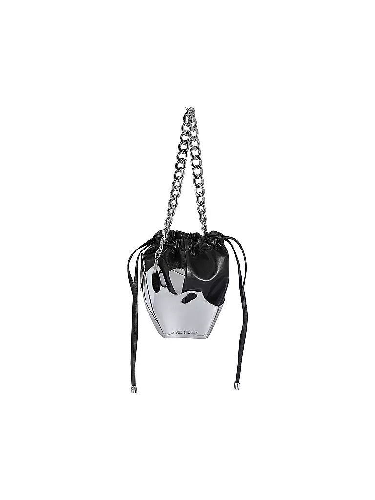 PUBLISHED BY | Ledertasche - Bucket Bag  | schwarz