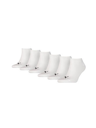 PUMA | Sneaker Socken 6er Pkg. white