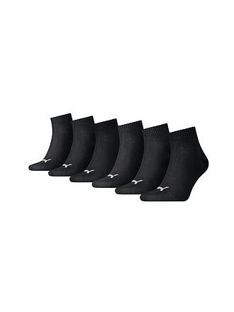 PUMA | Sneaker Socken 6er Pkg. black