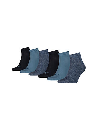 PUMA | Sneaker Socken 6er Pkg. blue combo