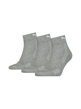 PUMA | Quarter Socks 3-er Pkg. grey melange