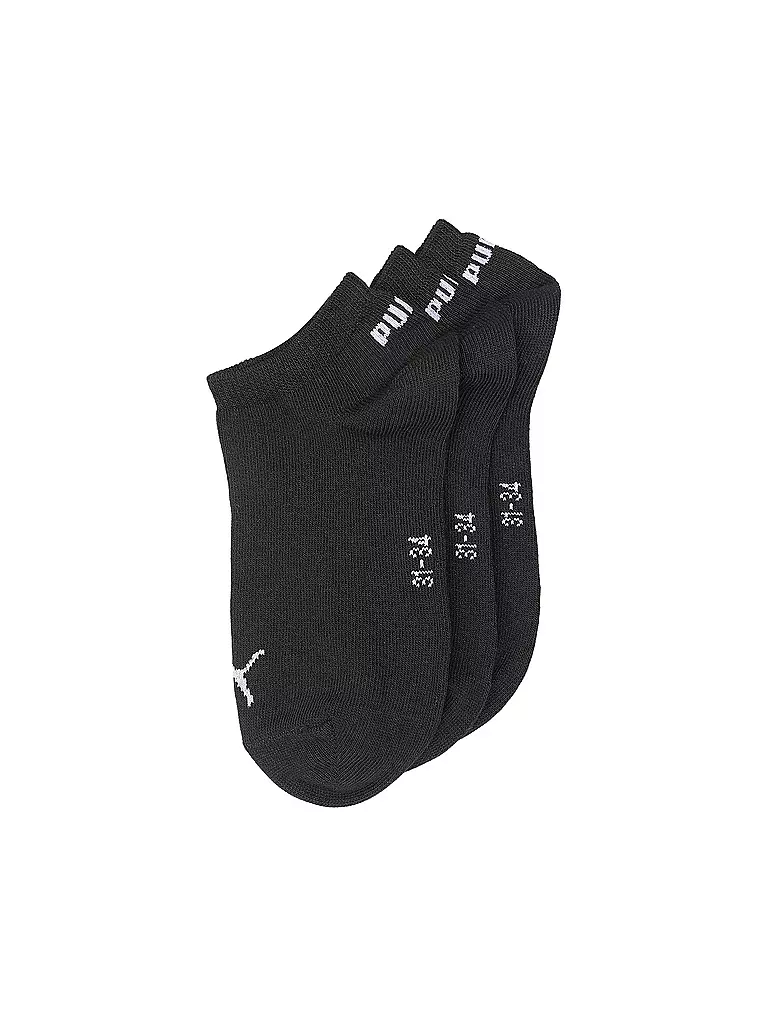 PUMA | Kinder Sneaker Socken 3er Pkg. black | schwarz