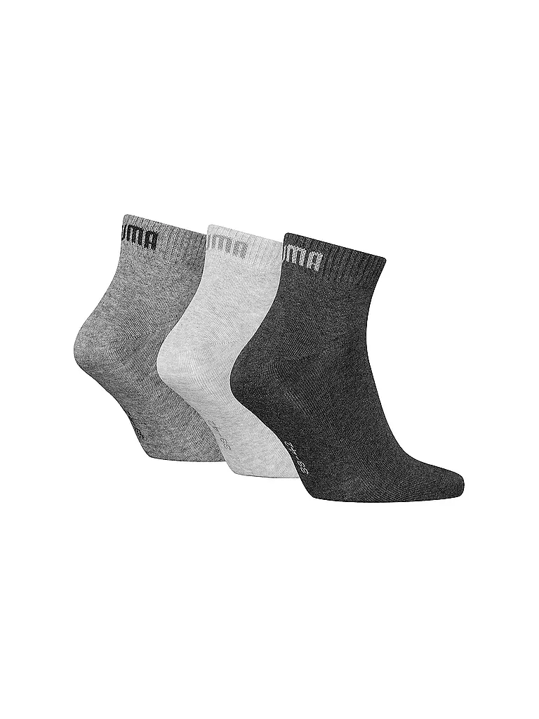 PUMA | Socken 3er Pkg.  anthrazit | grau