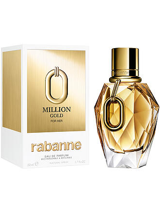 RABANNE | Million Gold For Her Eau de Parfum 50ml (Refilable)