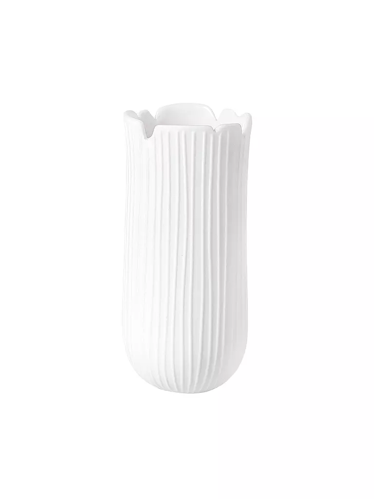 RAEDER | Vase 5,2x11cm DAS BLUEHENDE LEBEN Poppy | weiss