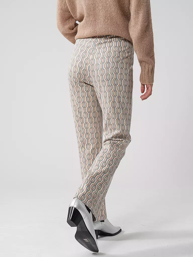 RAFFAELLO ROSSI | Hose Flared Fit 7/8 MACY | creme