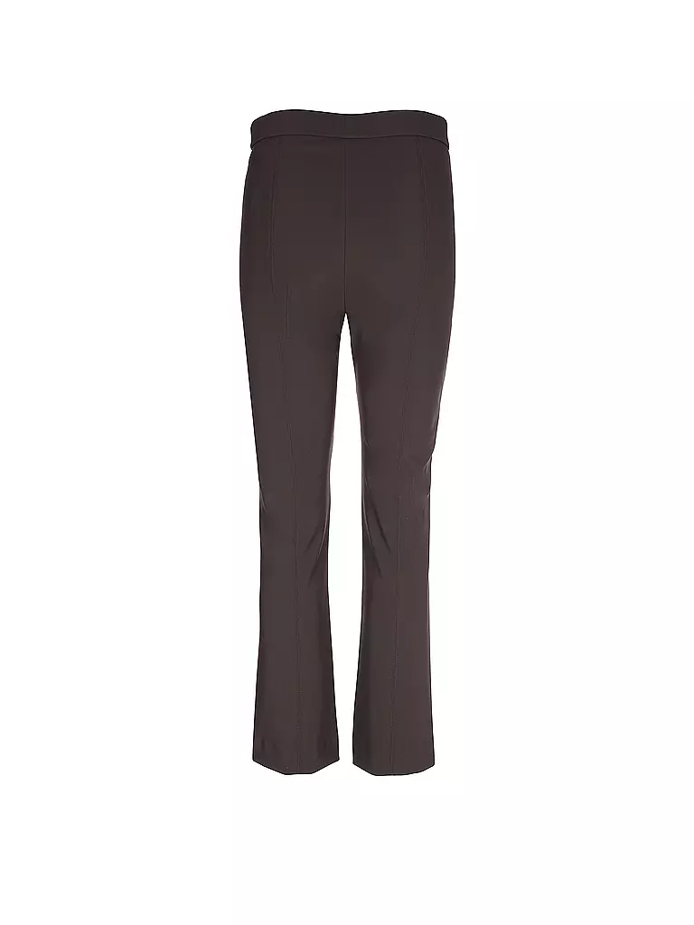 RAFFAELLO ROSSI | Hose Flared Fit 7/8 MACY | schwarz