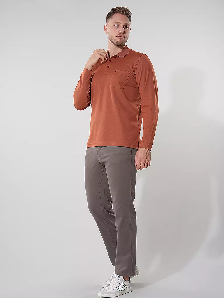 RAGMAN | Poloshirt  | orange