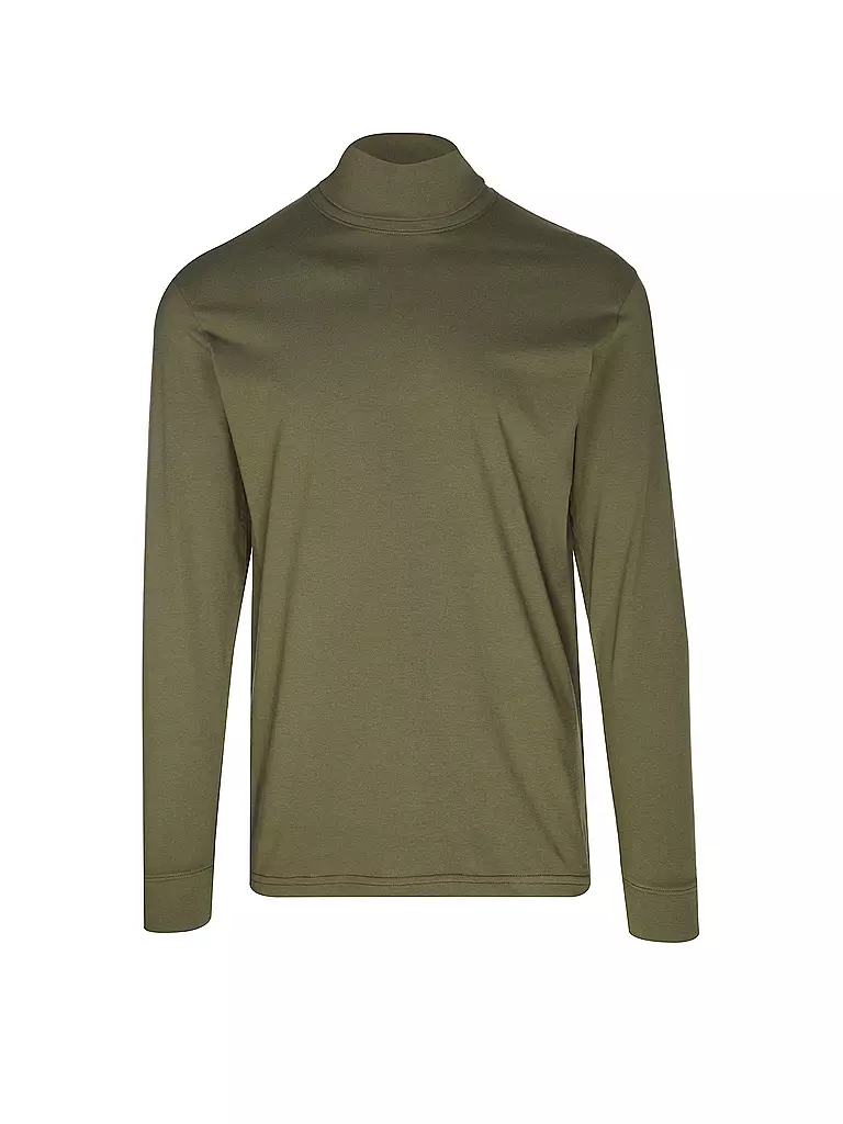 RAGMAN | Rollkragenshirt  | olive