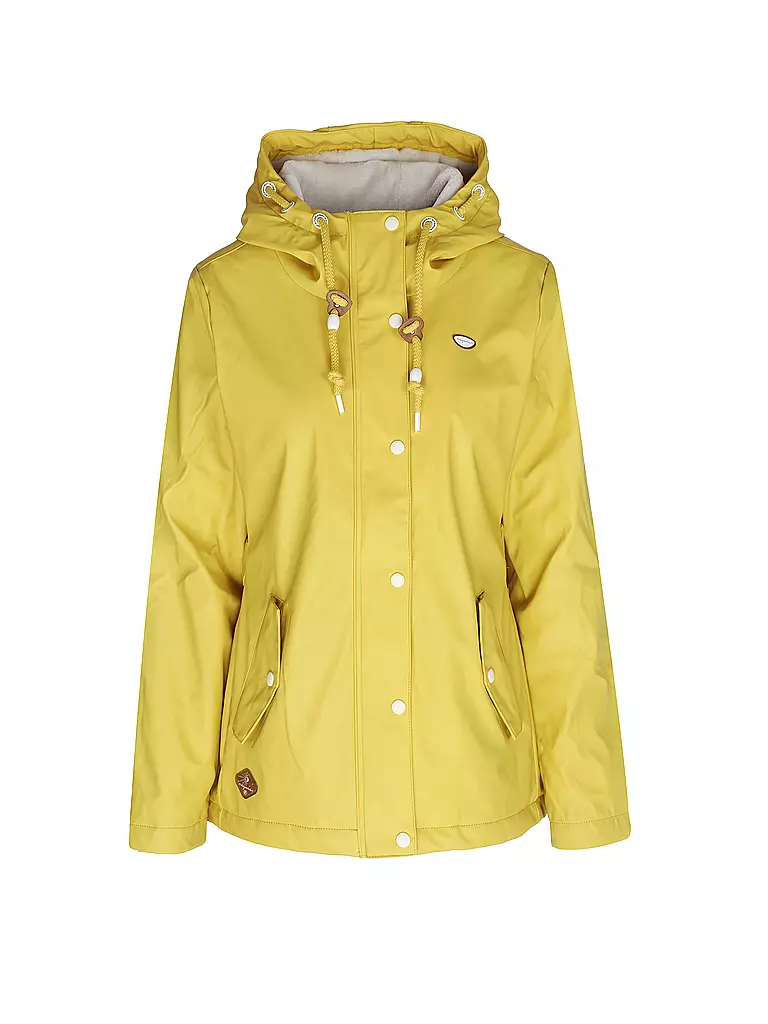 RAGWEAR | Regenjacke MARGGE | gelb