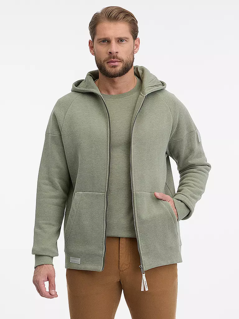 RAGWEAR | Sweatjacke ZENWAY | olive