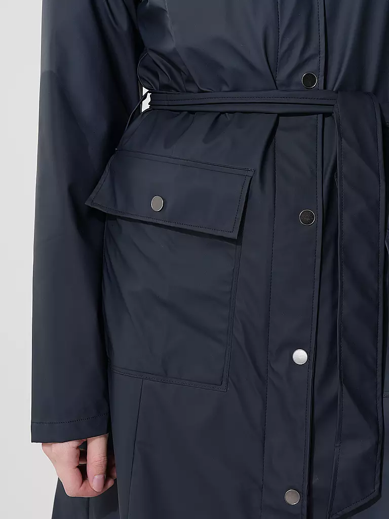 RAINS | Regenjacke CURVE W JACKET | schwarz