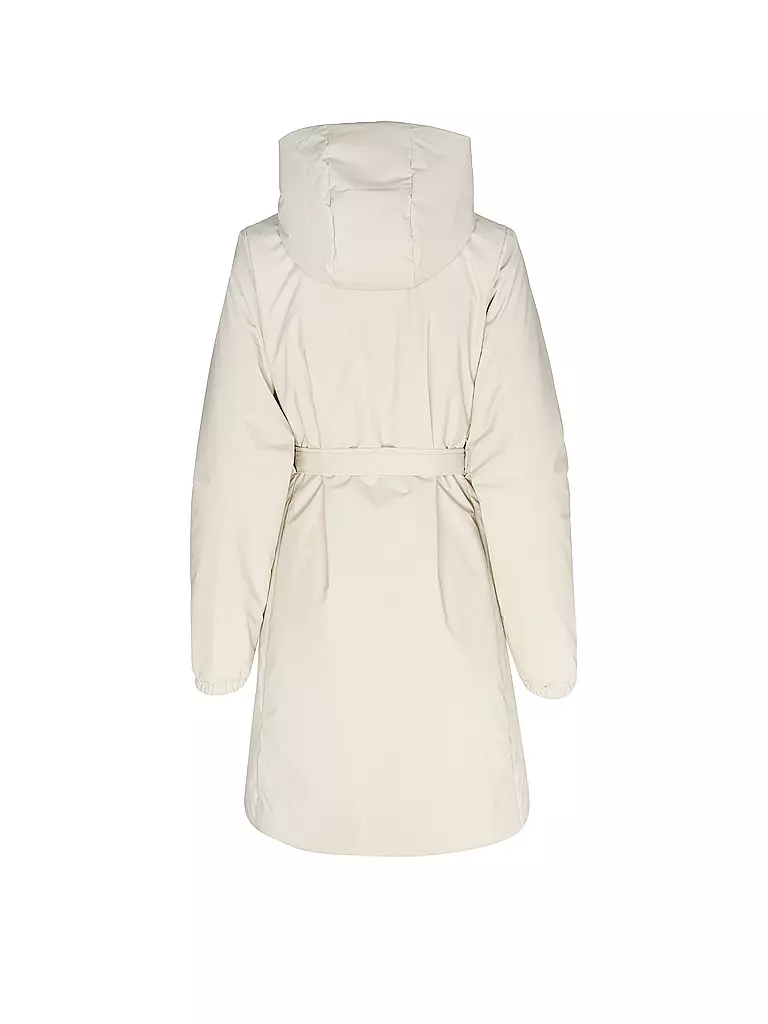 RAINS | Regenjacke LOHJA LONG INSULTED CURVED JACKET  | beige