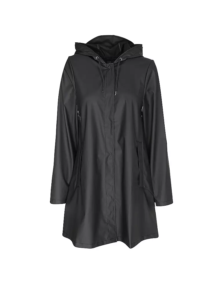 RAINS | Regenjacke | schwarz