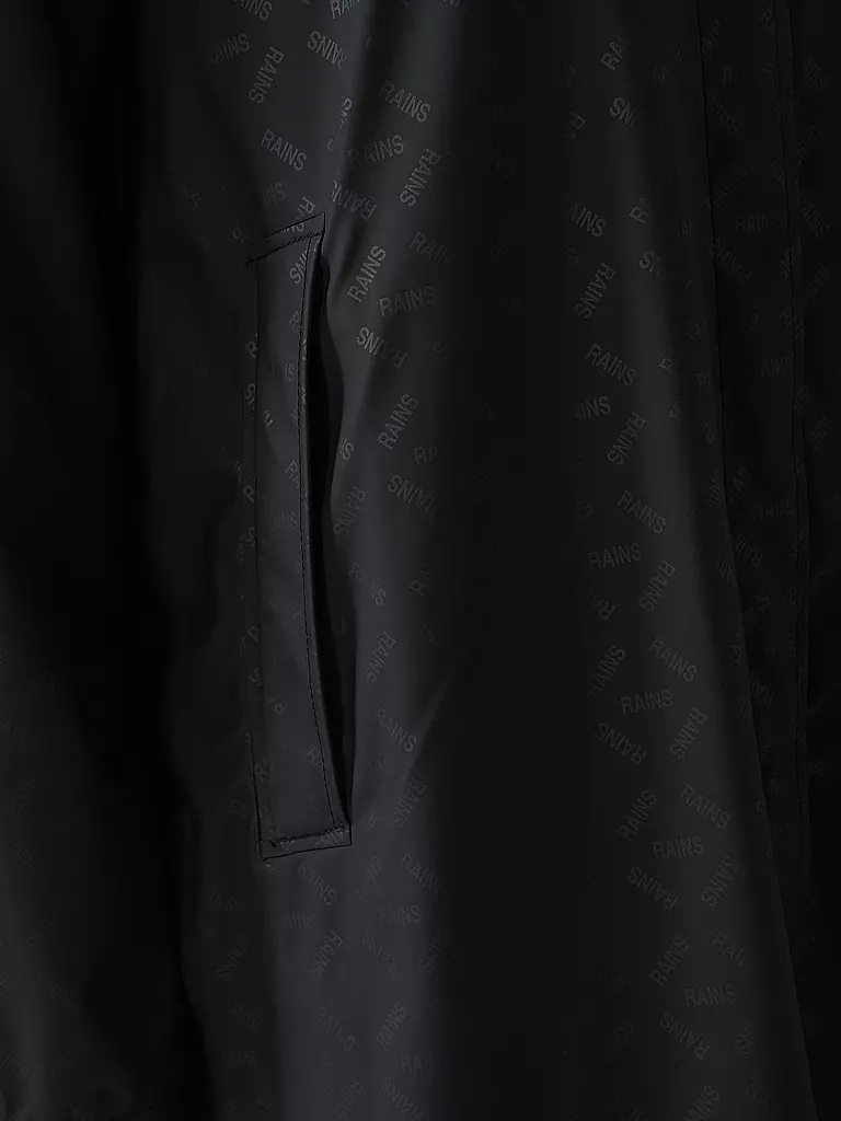 RAINS | Regenjacke | schwarz