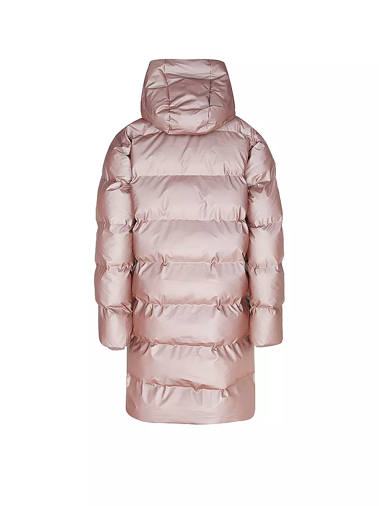 RAINS | Steppmantel ALTA LONGER PUFFER JACKET | silber