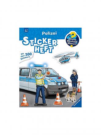 RAVENSBURGER | Wieso Weshalb Warum - Stickerheft Polizei