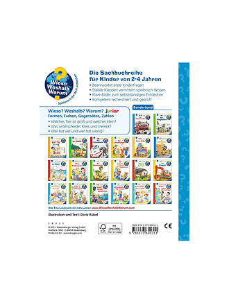 RAVENSBURGER | Buch - Wieso Weshalb Warum Sonderband junior: Kennst du Formen, Farben, Gegensätze, Zahlen