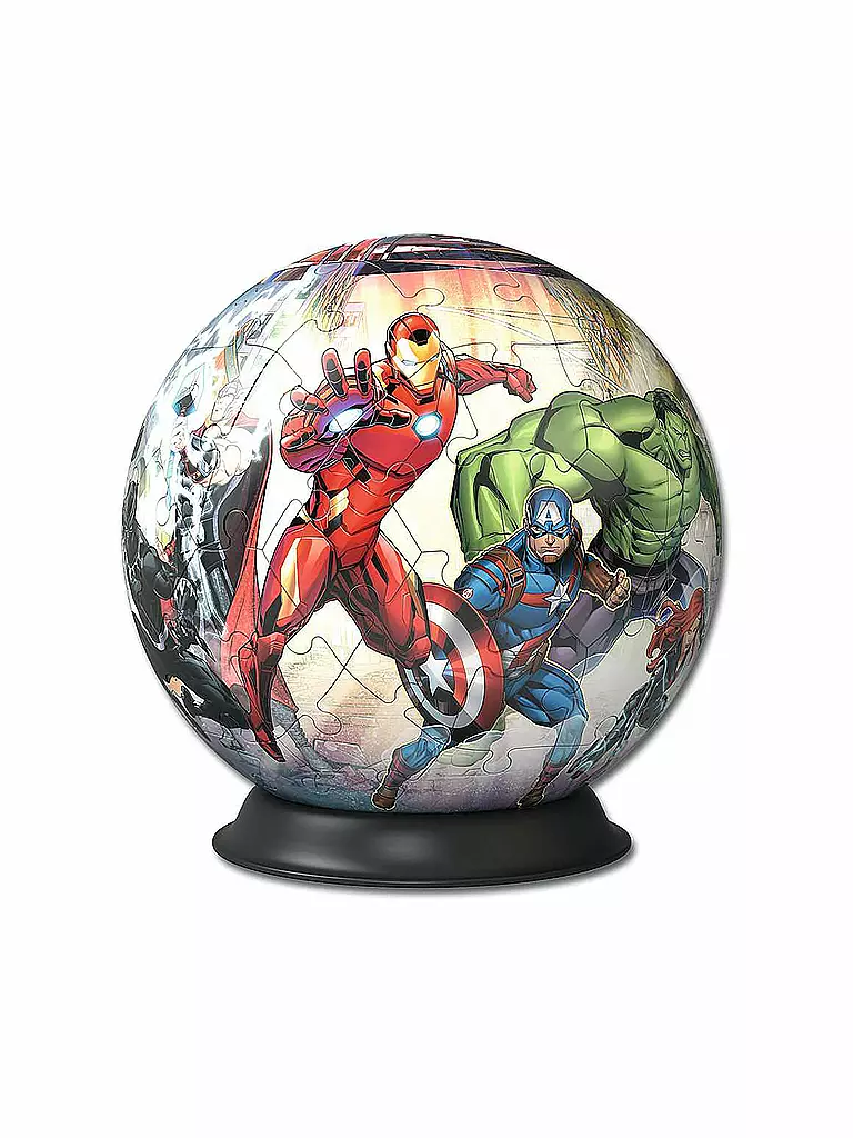 RAVENSBURGER | 3D Puzzle - Ball Marvel Avengers 72 Teile | keine Farbe