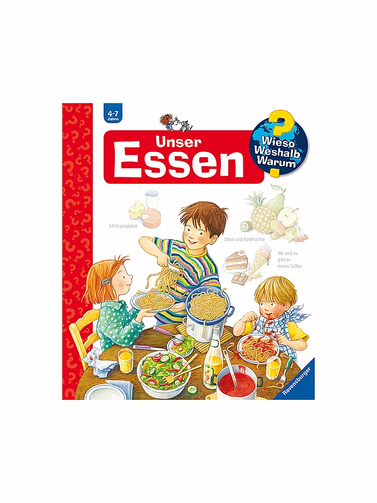 RAVENSBURGER | Buch - Wieso Weshalb Warum - Unser Essen Band 19 | keine Farbe