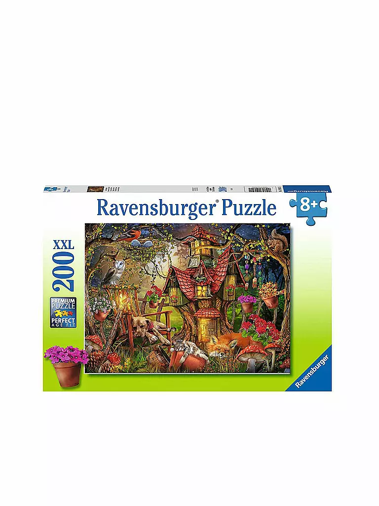 RAVENSBURGER | Kinderpuzzle - Das Waldhaus 200 Teile | keine Farbe