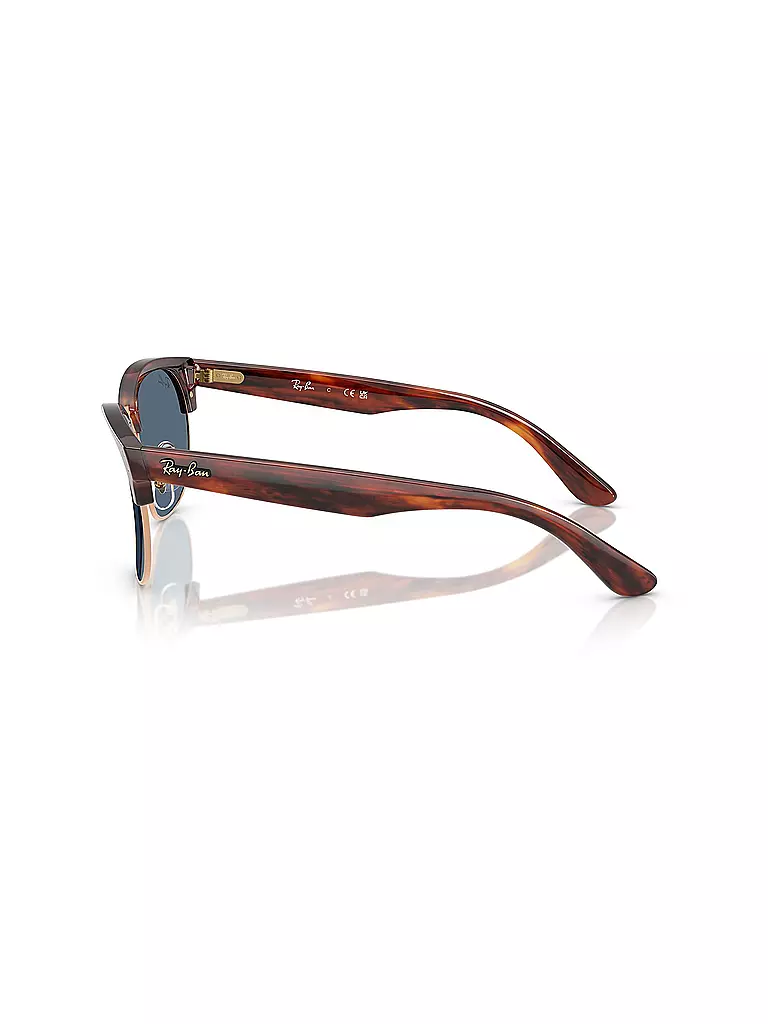 RAY BAN | Sonnenbrille CLUBMASTER REVERSE 0RBR0504S/54 | braun