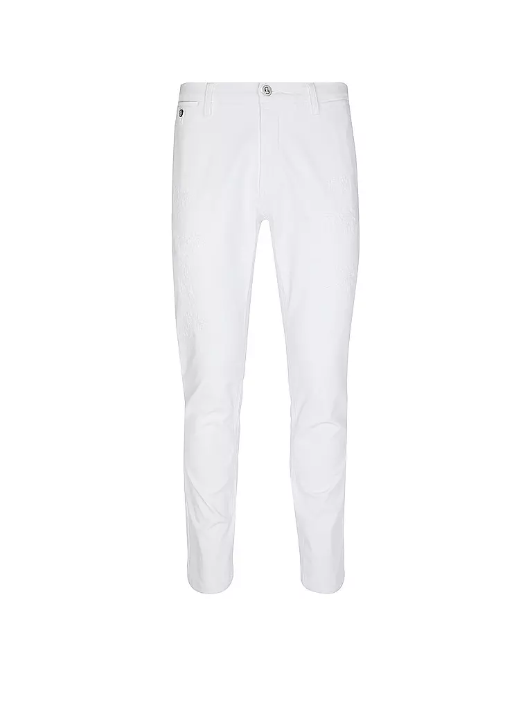 REPLAY | Chino Regular Fit HYPERFLEX BENNI | weiss