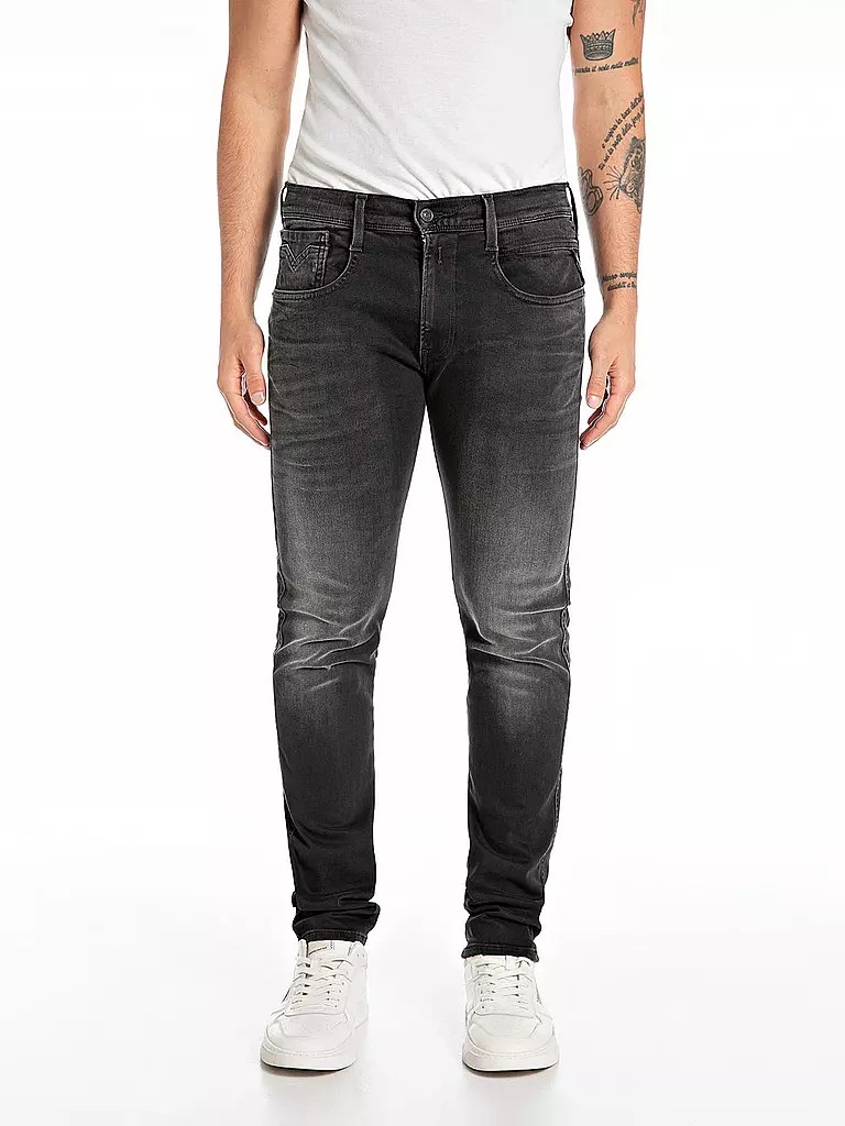 REPLAY | Jeans Slim Fit  ANBASS | grau