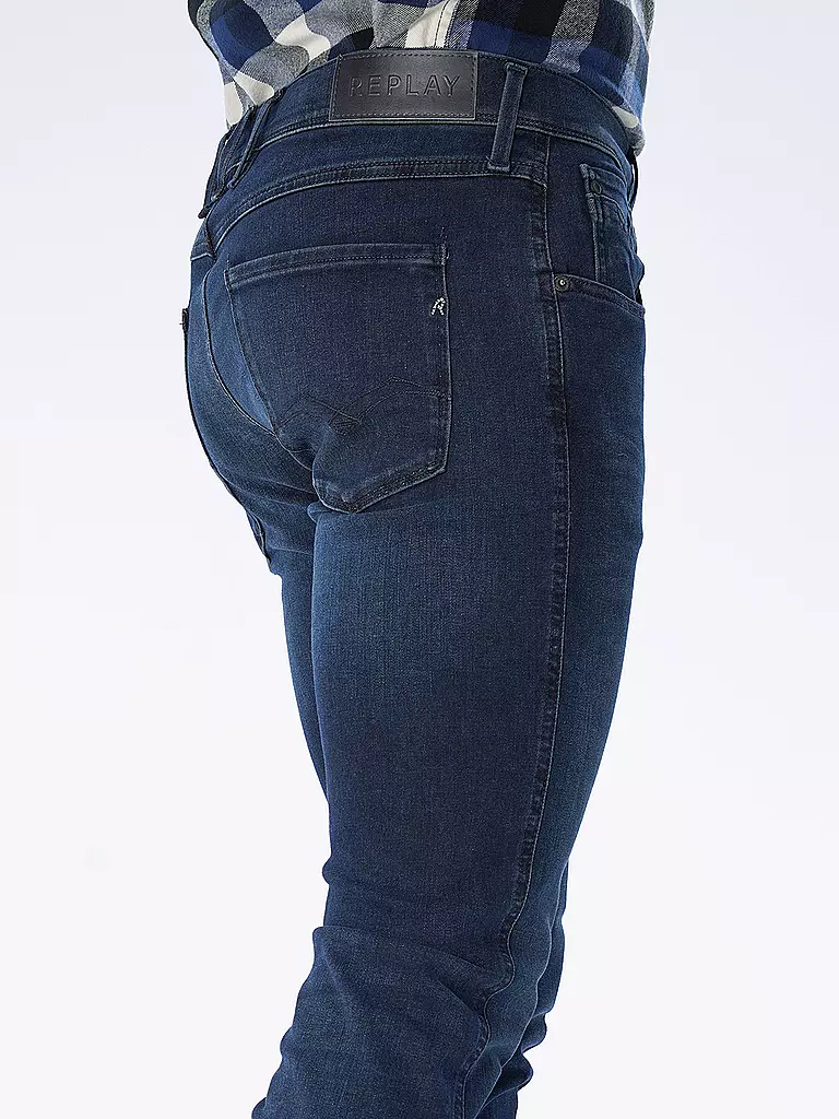 REPLAY | Jeans Slim Fit ANBASS HYPERFLEX  | blau