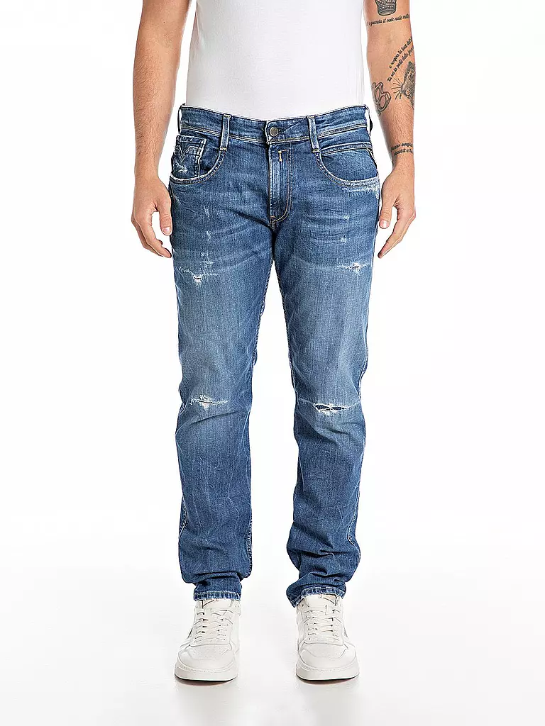 REPLAY | Jeans Slim Fit ANBASS | blau