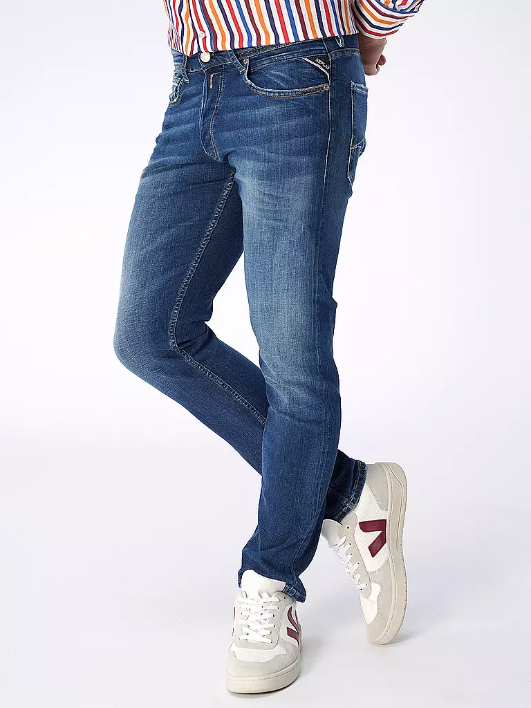 REPLAY | Jeans Straight Fit GROVER | blau