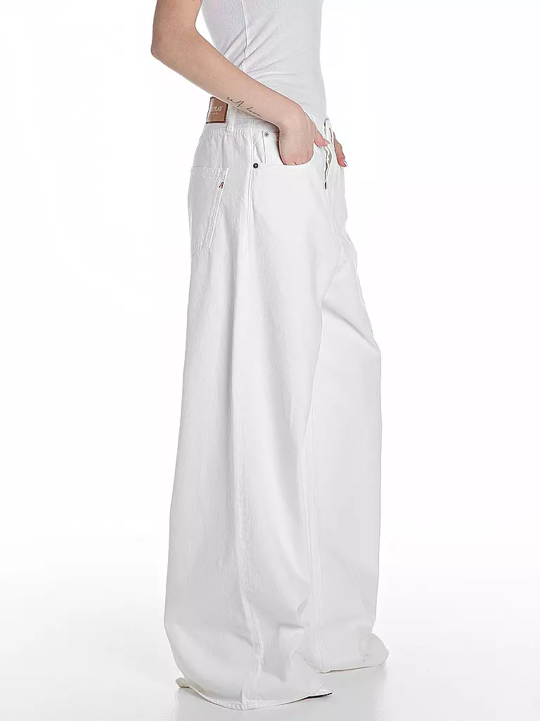 REPLAY | Jeans Wide Leg MARGOTT | weiss