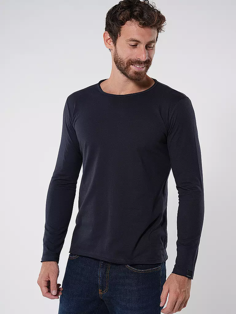 REPLAY | Langarmshirt  | blau