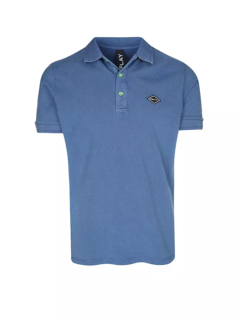 REPLAY | Poloshirt  | blau