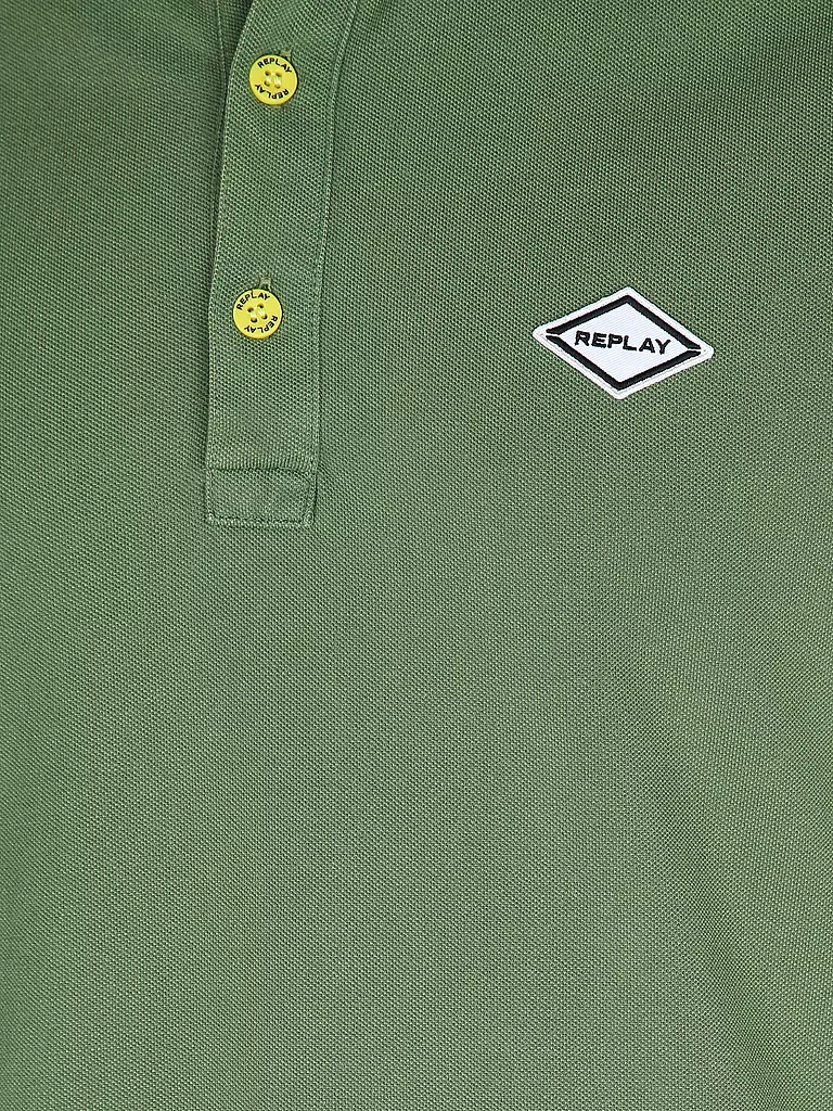 REPLAY | Poloshirt  | grün