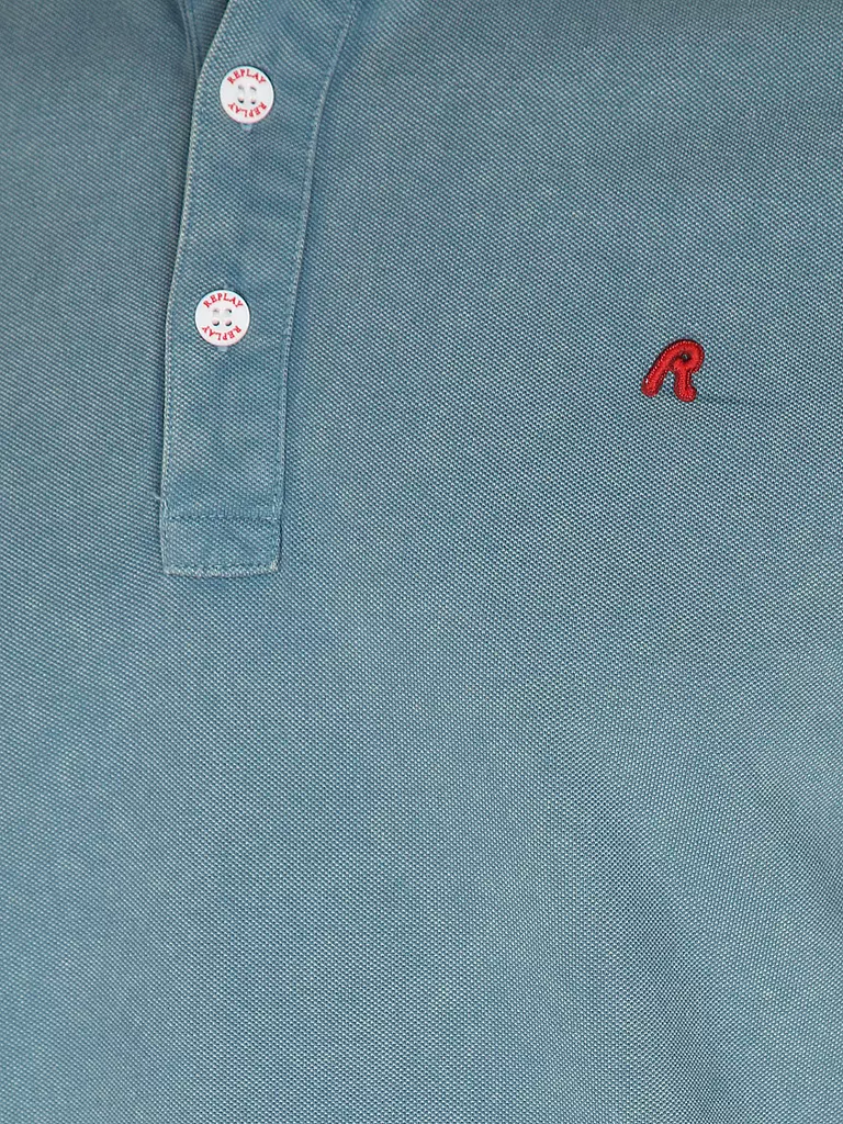 REPLAY | Poloshirt  | hellblau