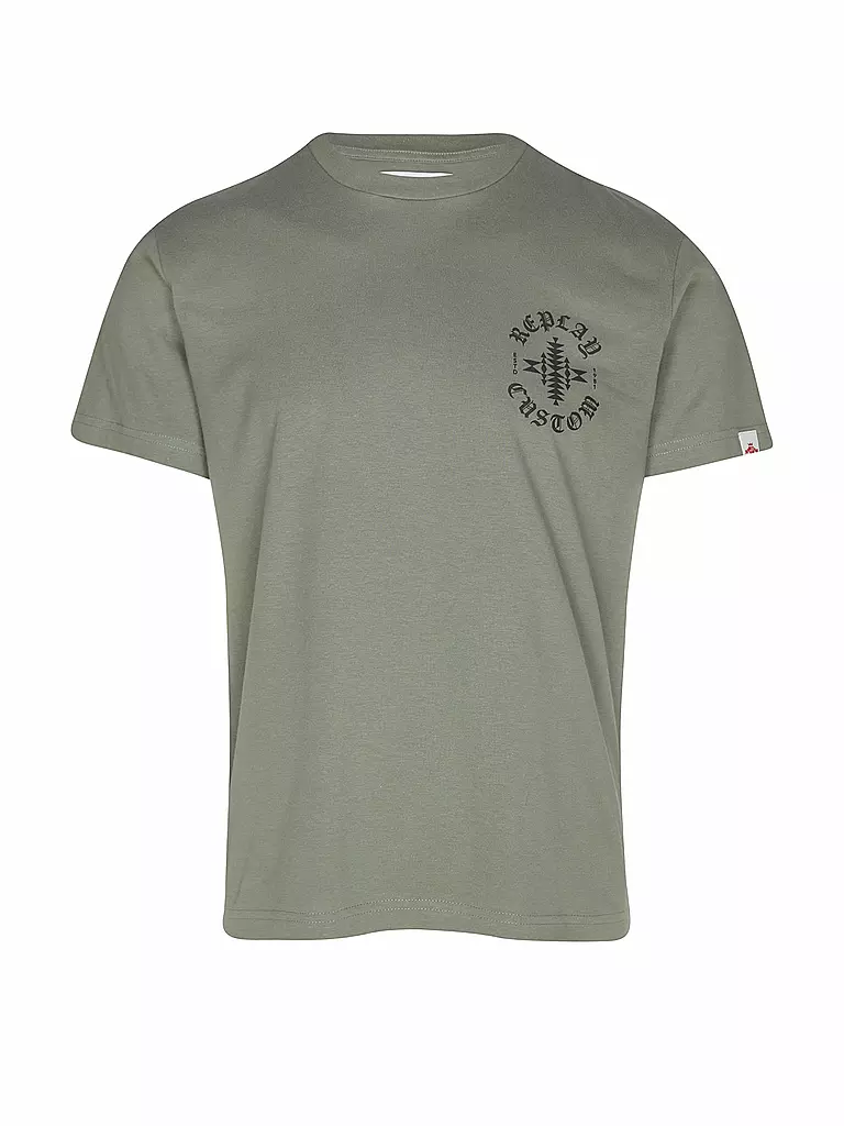 REPLAY | T-Shirt  | olive